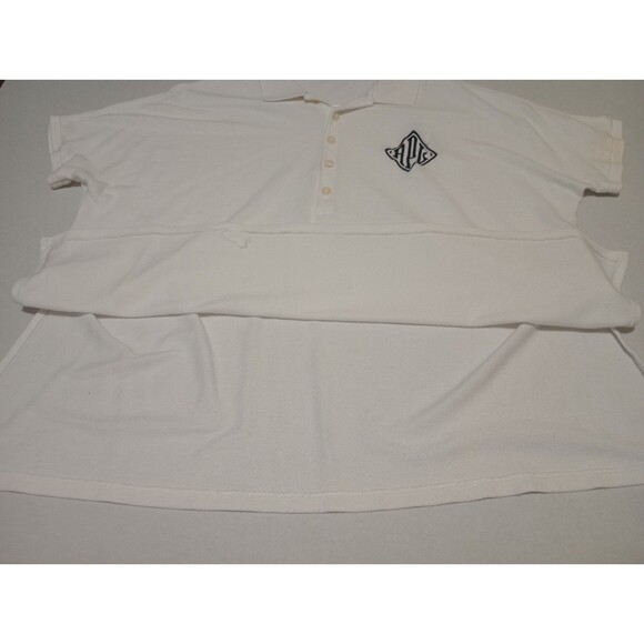 Polo Ralph Lauren SP Polo White Logo Letting Rare Womens - Picture 9 of 12